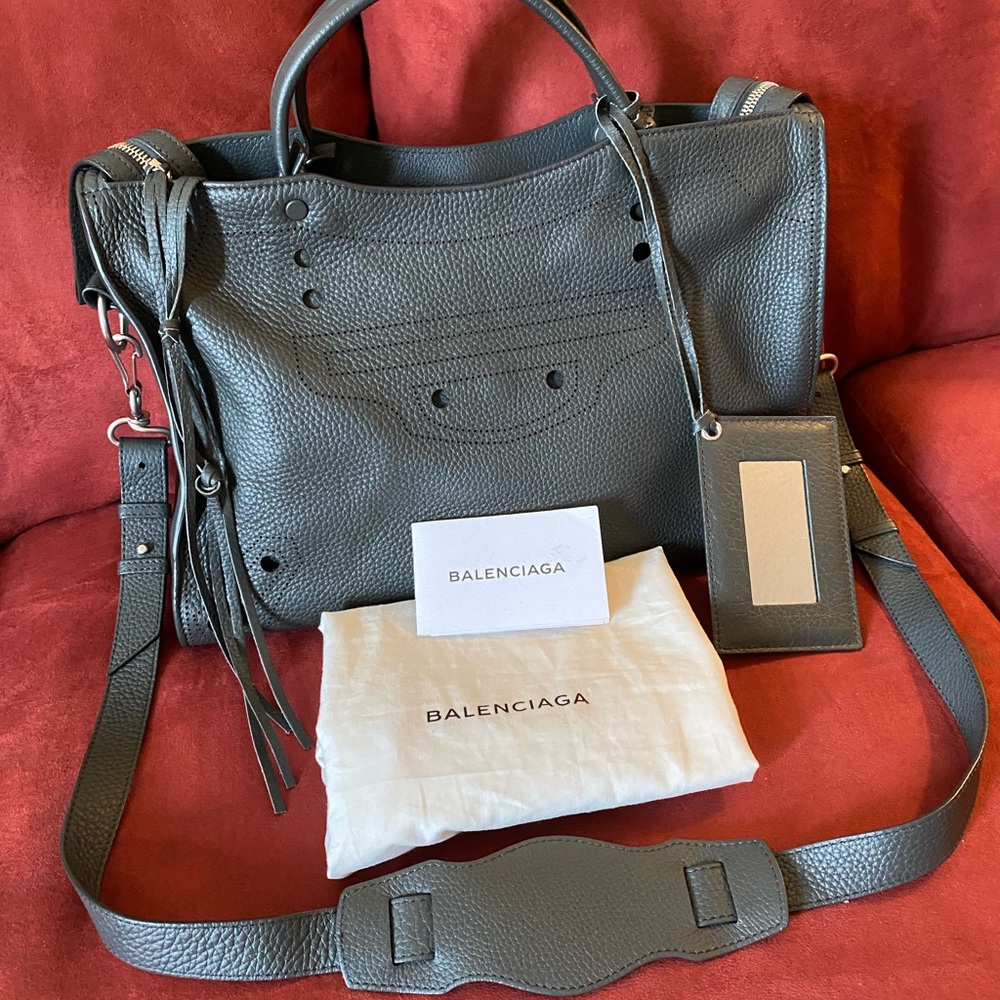 Balenciaga Blackout City Bag